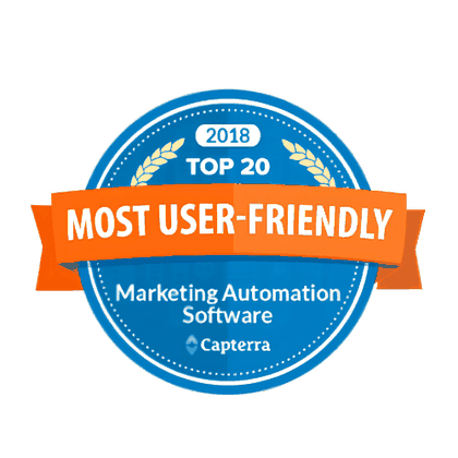 Capterra 2018 Most User-Friendly award